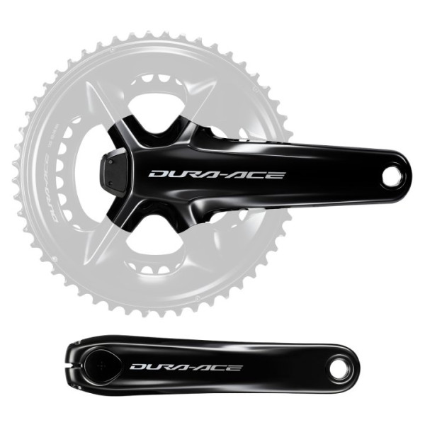 Shimano Dura Ace FC-R9200P Power Meter vändad | 12-käiguline (ilma ketirõngasteta)