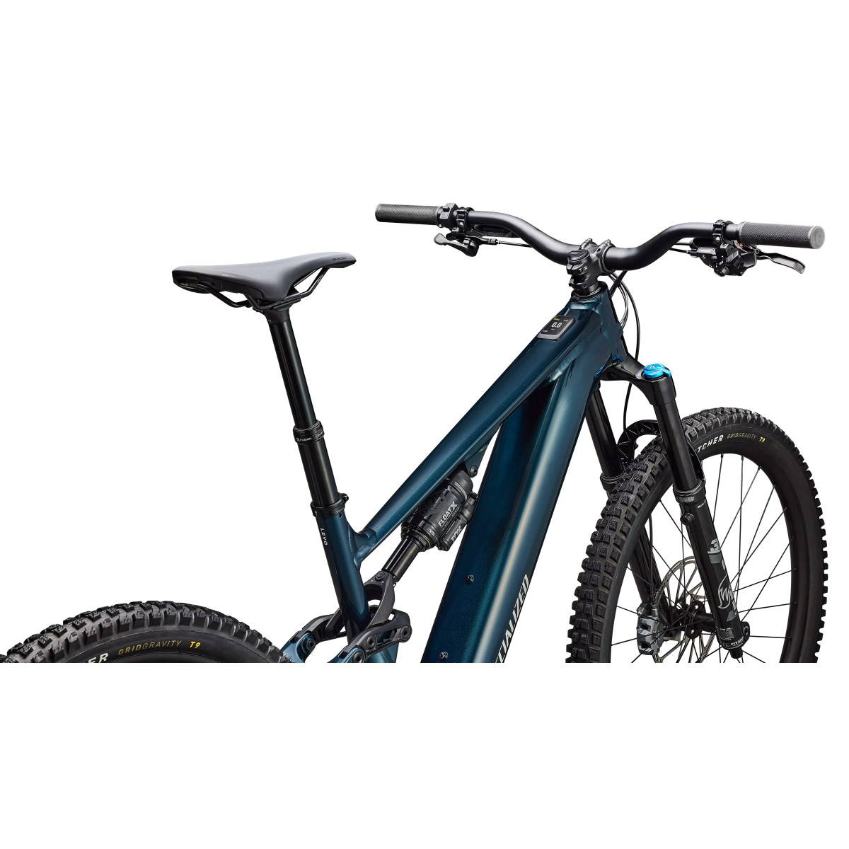 Specialized Turbo Levo 4 Comp Alloy elektrijalgratas | Gloss Deep Lake Metallic - Dune White