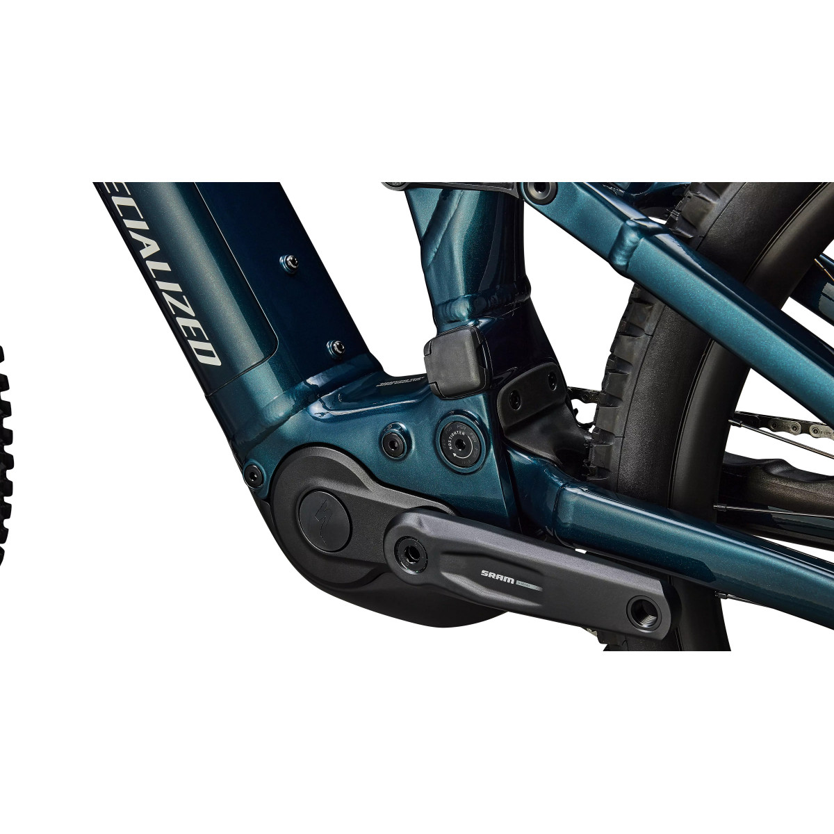 Specialized Turbo Levo 4 Comp Alloy elektrijalgratas | Gloss Deep Lake Metallic - Dune White