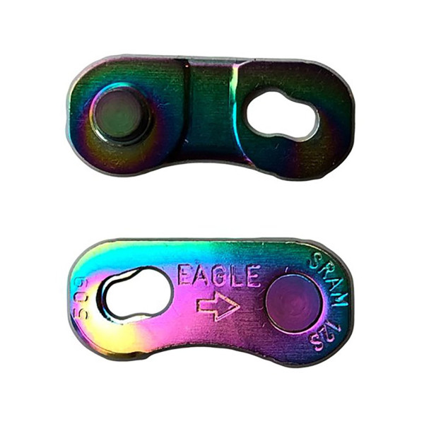 SRAM Eagle PowerLock® ketilukk | 12-speed | Rainbow