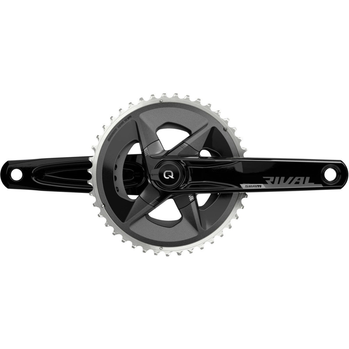 SRAM Rival AXS Wide Power Meter vändad | 43-30T | 2x12-käiguline