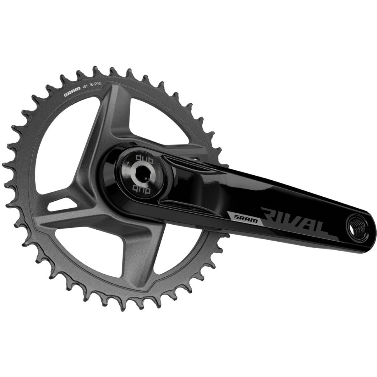 SRAM Rival 1 AXS Wide vändad | 40T, 1x12-käiguline