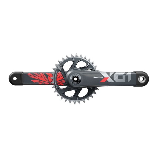 SRAM X01 Eagle DUB vändad | 32T, 1x12-käiguline (punane)
