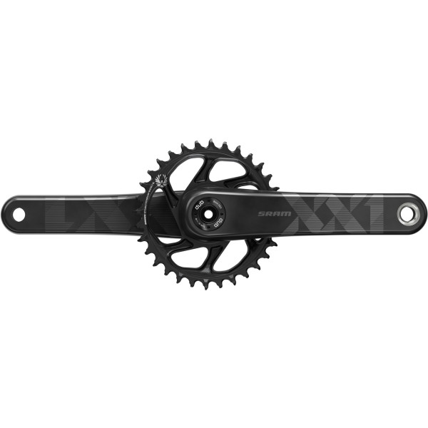 SRAM XX1 Eagle DUB Boost SL vändad | 34T, 1x12-käiguline (must)