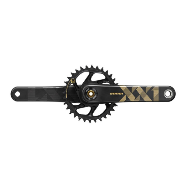 SRAM XX1 Eagle DUB Boost SL vändad | 34T, 1x12-käiguline (kuldne)