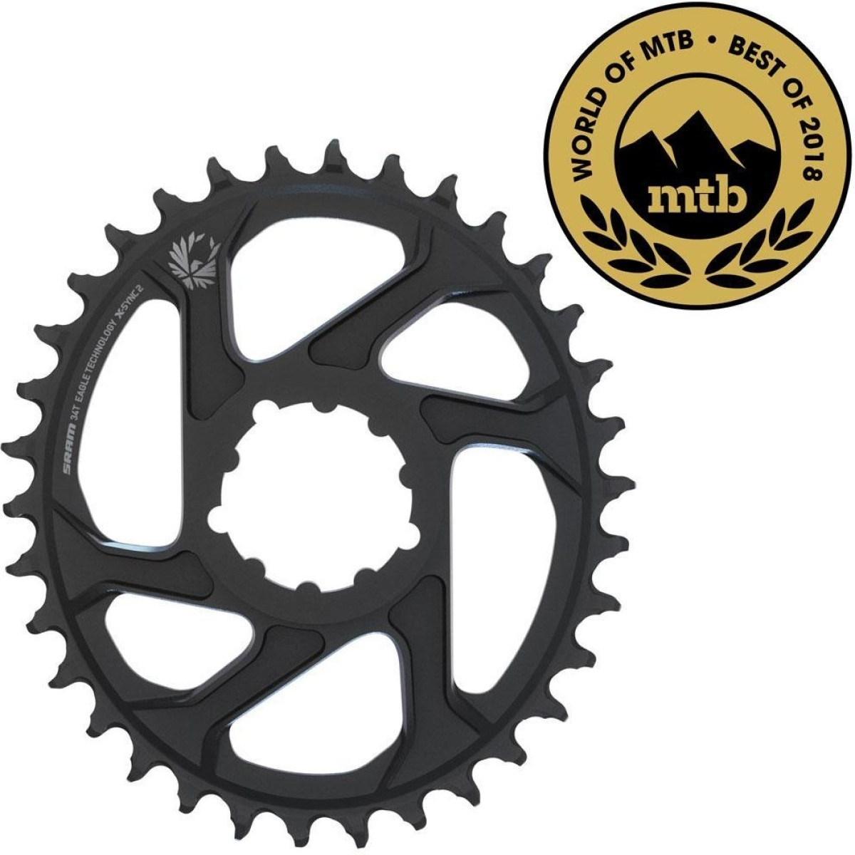SRAM Oval X-Sync Eagle DM hammasratas | 6mm Offset | DM | 1x12-käiguline | 1x12-käiguline