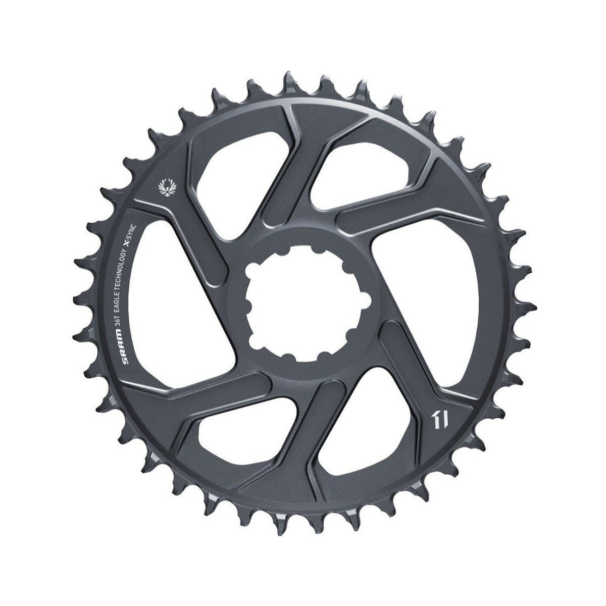 SRAM X-Sync 2 Eagle SL hammasratas | 3mm Offset | DM | 1x12/11-käiguline | Lunar Grey