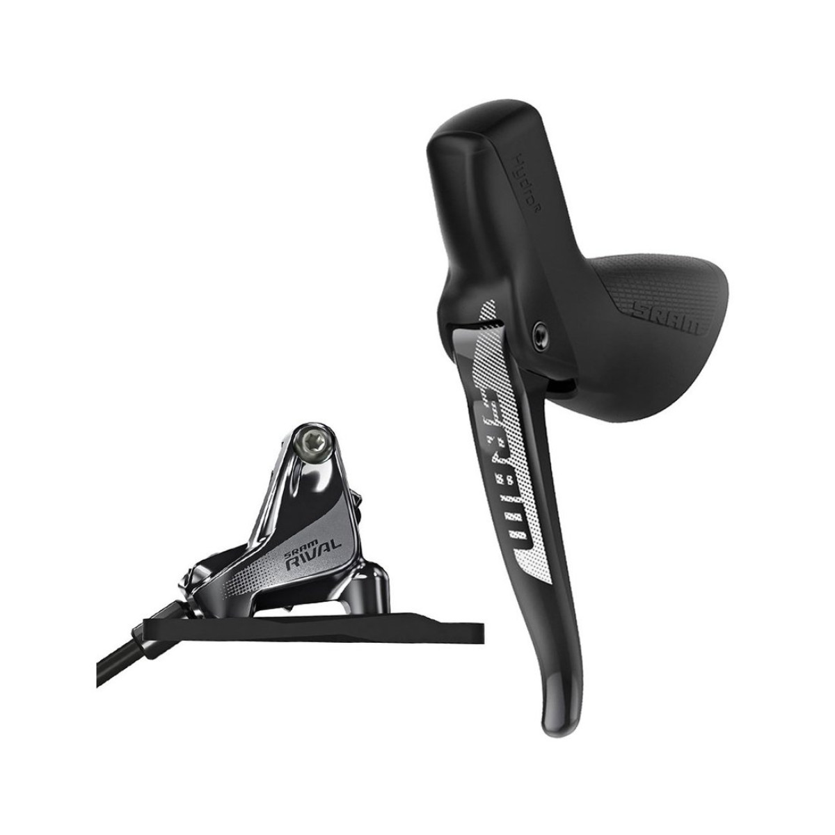 SRAM Rival 1 HRD pidurikang koos sangaga | vasakpoolne | esiosa | lame kinnitus