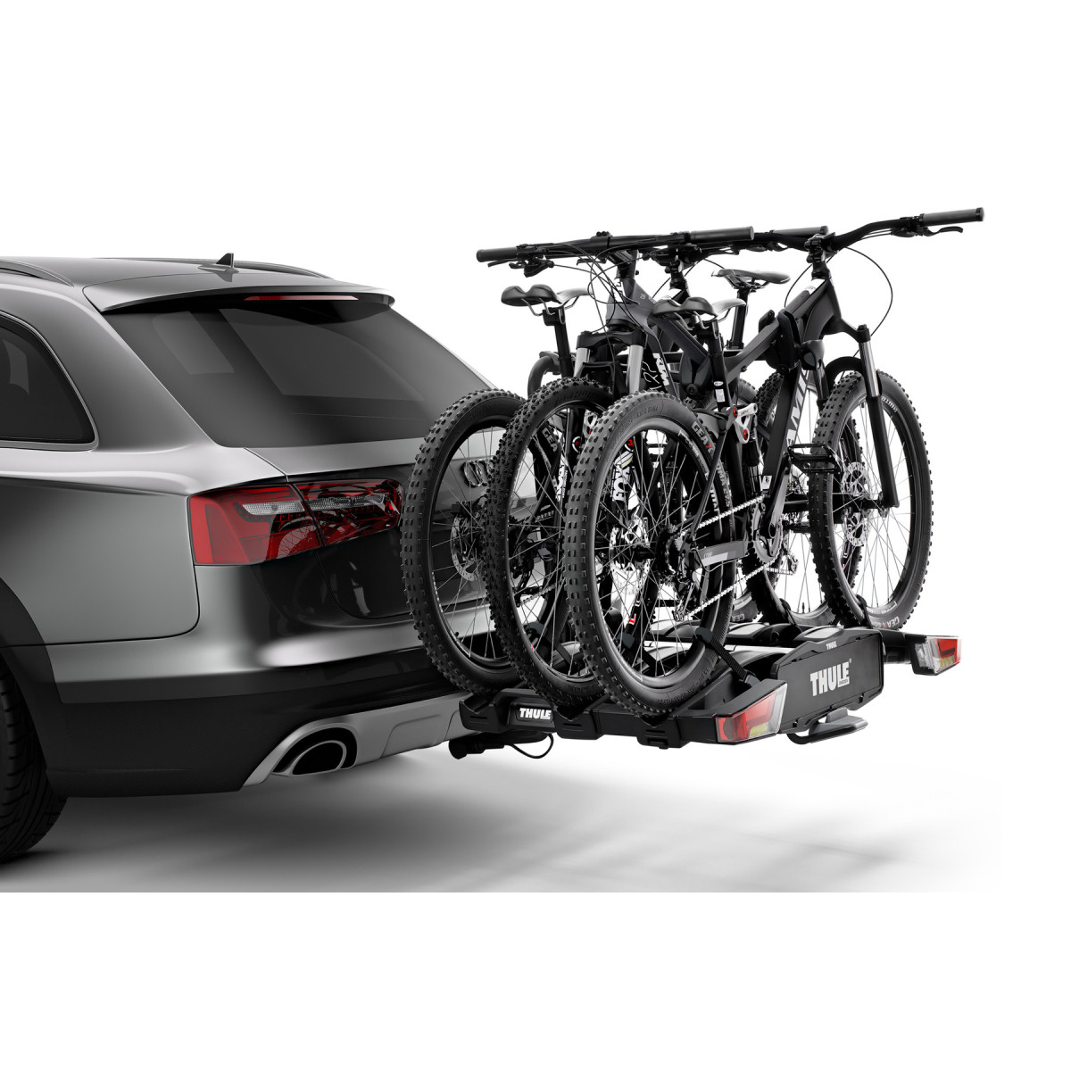 Thule EasyFold XT 3 must jalgrattahoidja