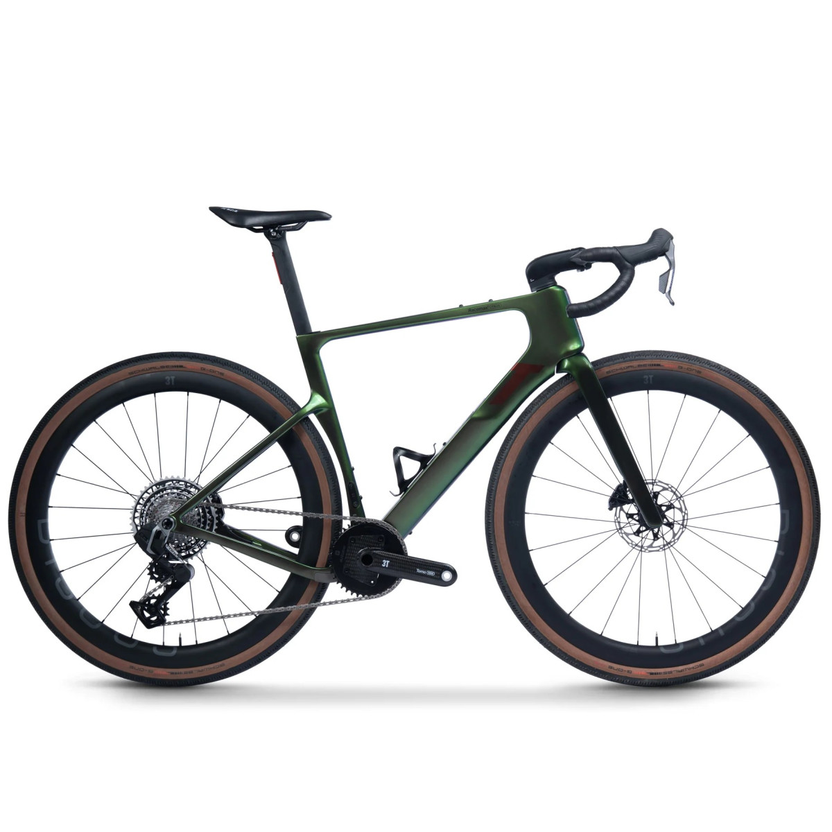 3T Racemax 2 Italia grants velosipēds | SRAM Force XPLR AXS Torno 1x13 | Discus 45I40 LTD | Smeraldo