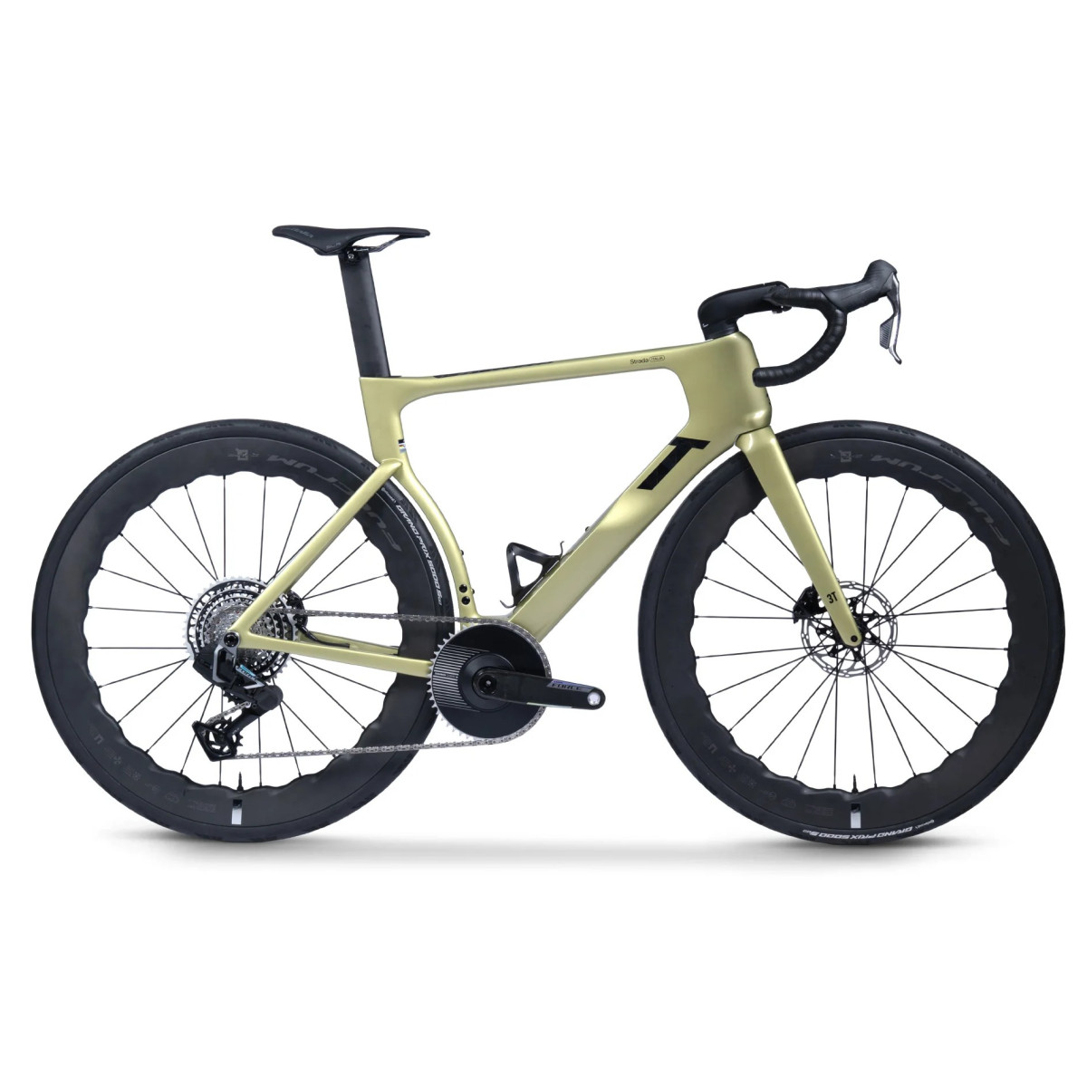 3T Strada Italia šosejas velosipēds | SRAM Force XPLR AXS 1x13 | Fulcrum Sharq 57 | Oro