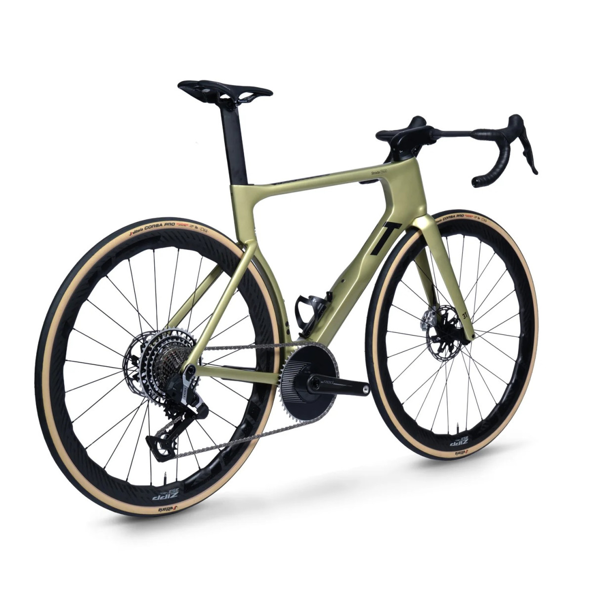 3T Strada Italia šosejas velosipēds | SRAM Red XPLR PM AXS 1x13 | Zipp 353 NSW | Oro