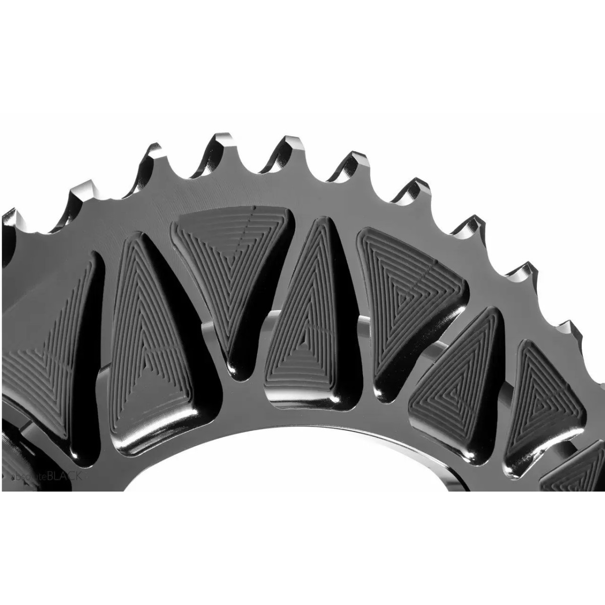 AbsoluteBlack Road Oval Premium zobrats | 110 BCD | 2x10 ātrumu