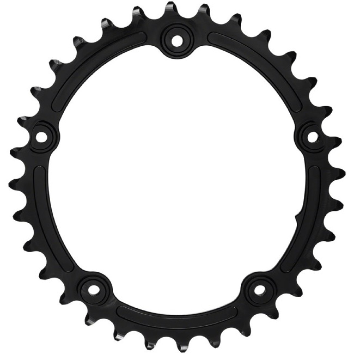 AbsoluteBlack Gravel Oval Sub-Compact hammasratas | 110 BCD | 2x11/10-käiguline