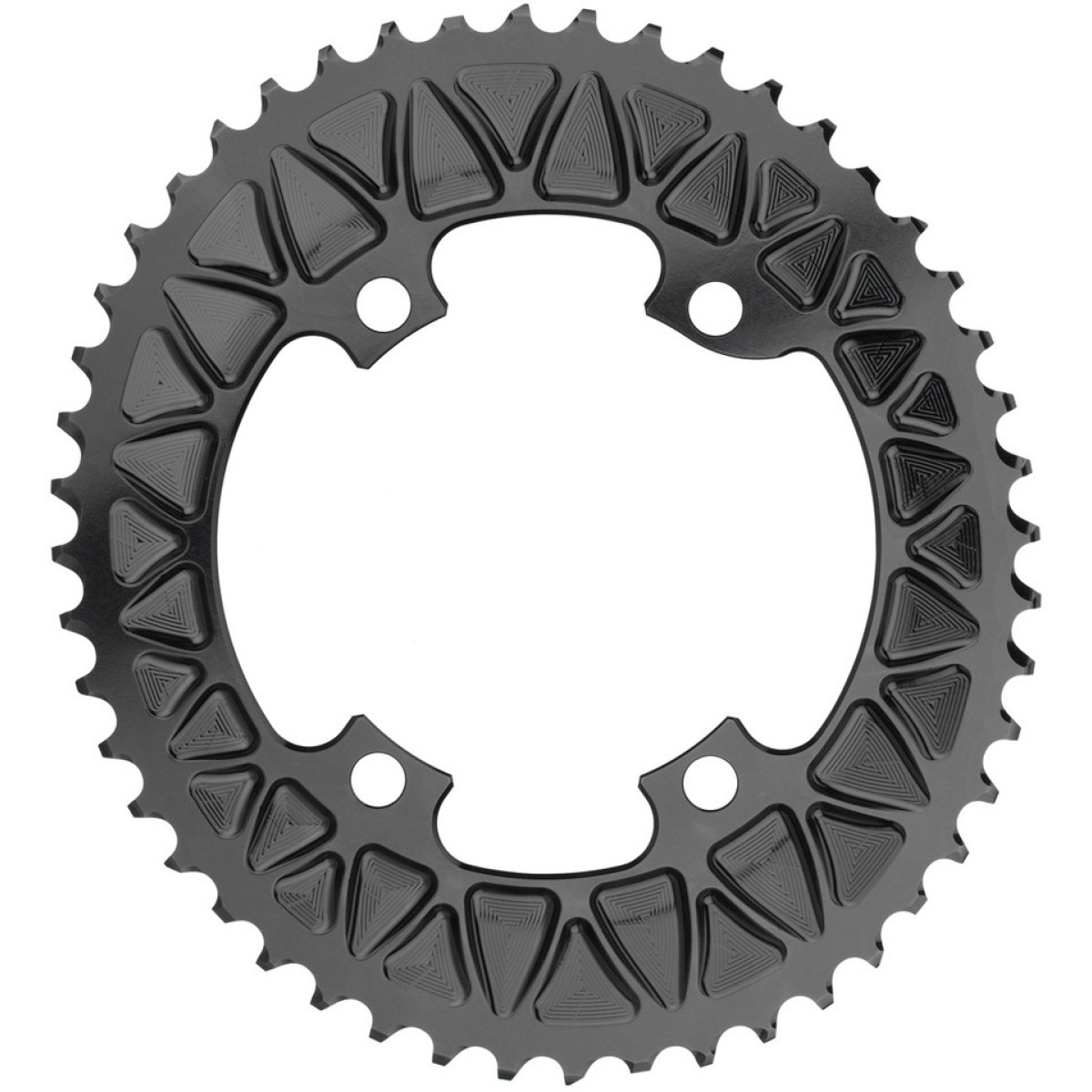 AbsoluteBlack Gravel Sub-Compact Oval zobrats | 110 BCD | 2x11/10 ātrumu