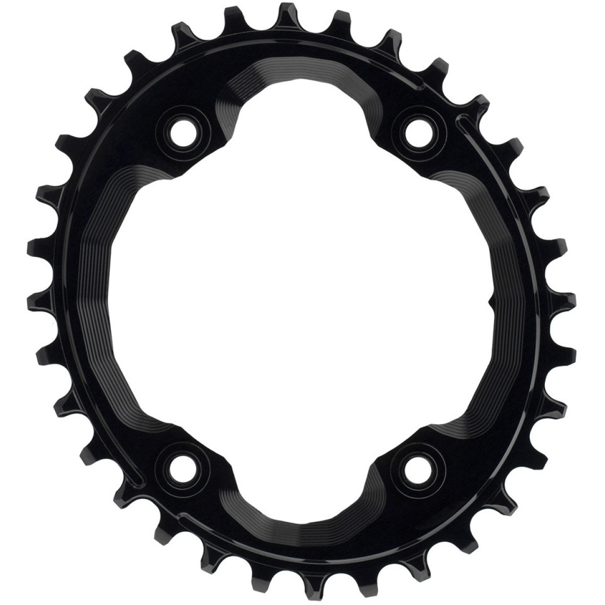 AbsoluteBlack OVAL XTR M9000 assümeetriline hammasratas | 96 BCD | 1x12/11/10-käiguline