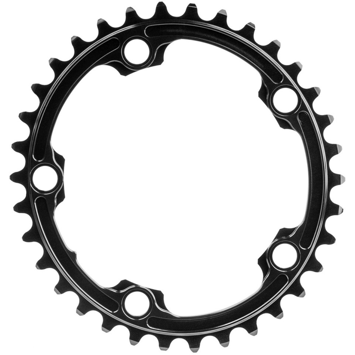 AbsoluteBlack Road Oval Premium zobrats | 110 BCD | 2x10 ātrumu