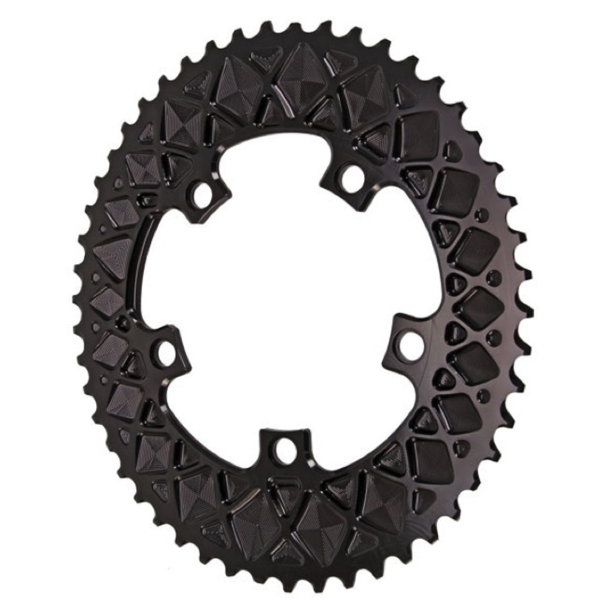 AbsoluteBlack Gravel Oval Sub-Compact hammasratas | 110 BCD | 2x11/10-käiguline