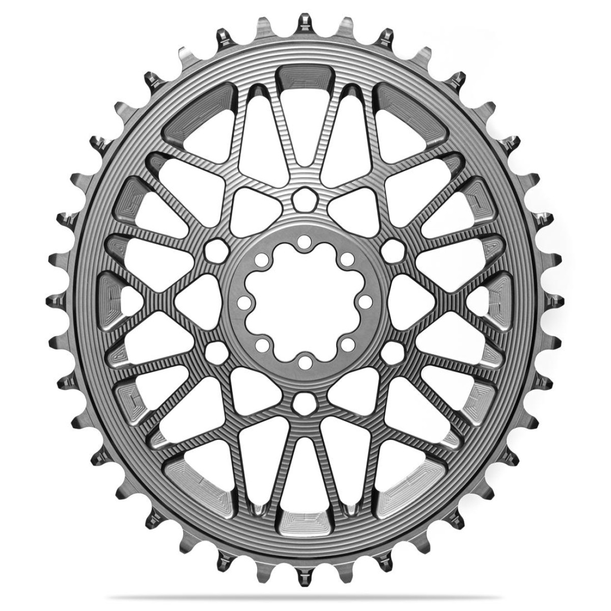 AbsoluteBlack OVAL AXS SRAM Gravel ķēdes zobrats | 8 Bolt | 1x13/12-speed | Titanium