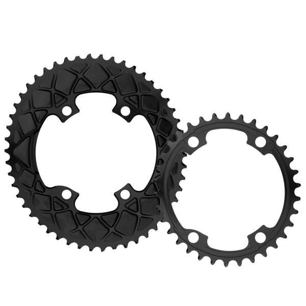 AbsoluteBlack Oval Premium Dura-Ace 9100/Ultegra 8000/105/R7000 hammasratas | 110 BCD | 2x11/10-käiguline | 2x11/10-käiguline