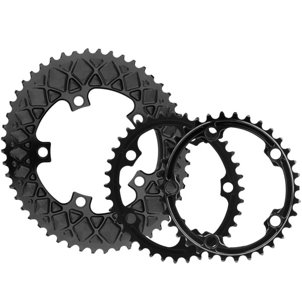 AbsoluteBlack Road Oval Premium hammasratas | 110 BCD | 2x10-käiguline