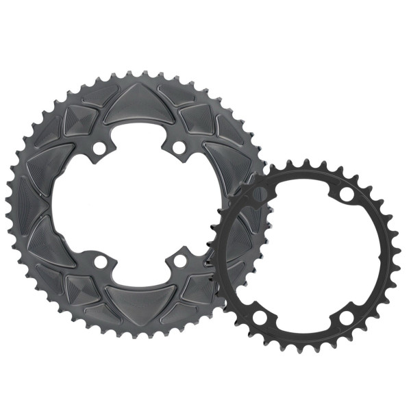 AbsoluteBlack Premium Shimano Dura-Ace 9100/Ultegra 8000/105 R7000 hammasratas | 110 BCD | 2x11/10-käiguline