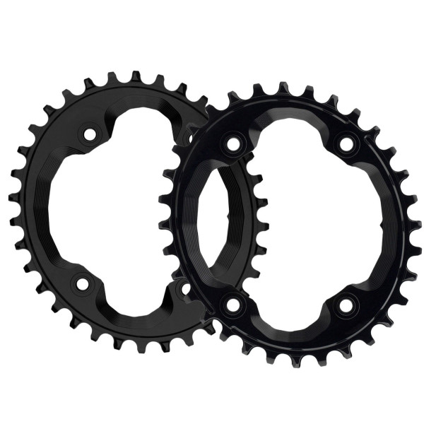 AbsoluteBlack OVAL XTR M9000 assümeetriline hammasratas | 96 BCD | 1x12/11/10-käiguline