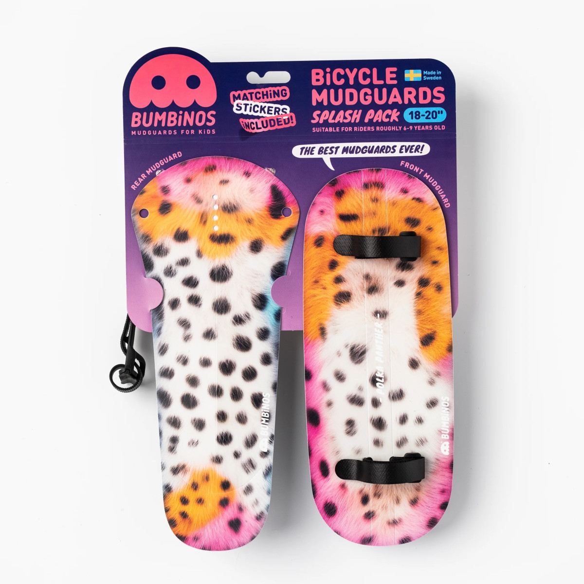Ass Savers Bumbinos Mudguards | 18-20" | Polka Panther