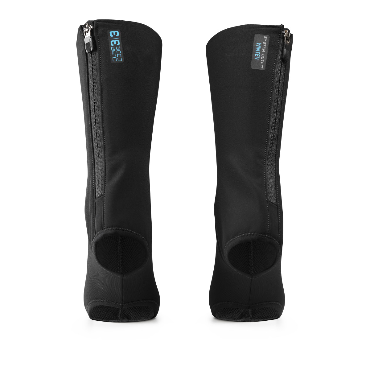 Assos GT Winter Evo Booties | Black Series