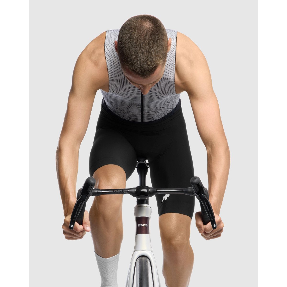 Assos Mille GT S11 meeste lühikesed püksid ilma tirabadeta | Black Series