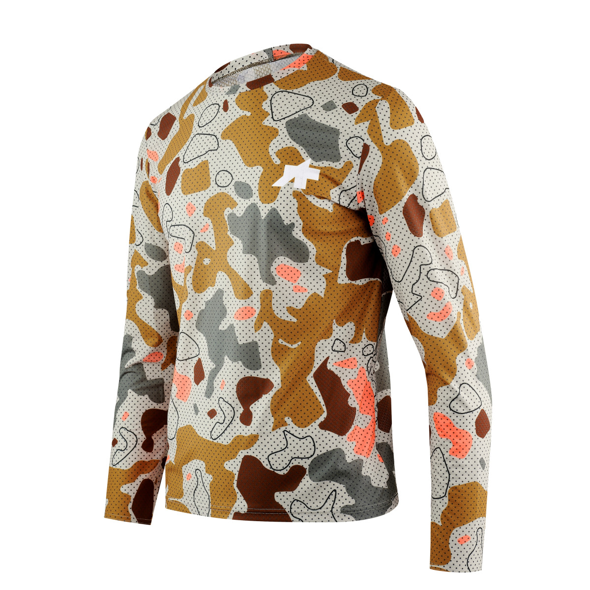 Assos Tactica T5 Mud-Flage LS Men's Jersey | Halftone Camo