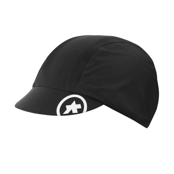 Assos Spring Fall P1 vihmamüts | Must seeria Assos Spring Fall P1 vihmamüts | Must seeria