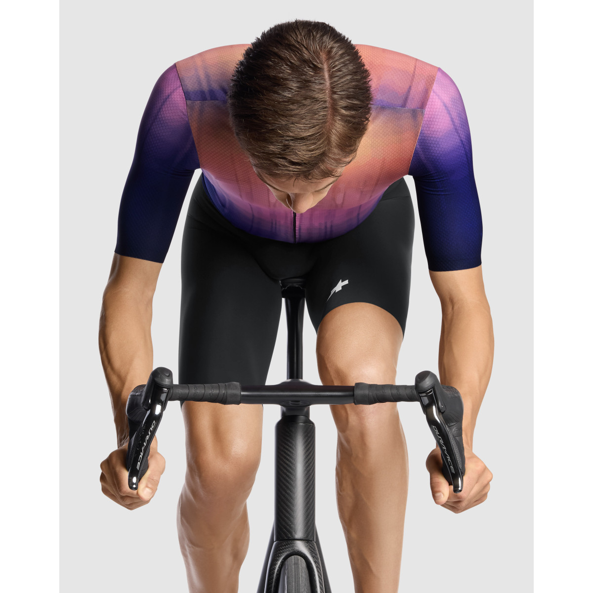 Assos Equipe R S11 Surface vīriešu krekls | Violet Trip