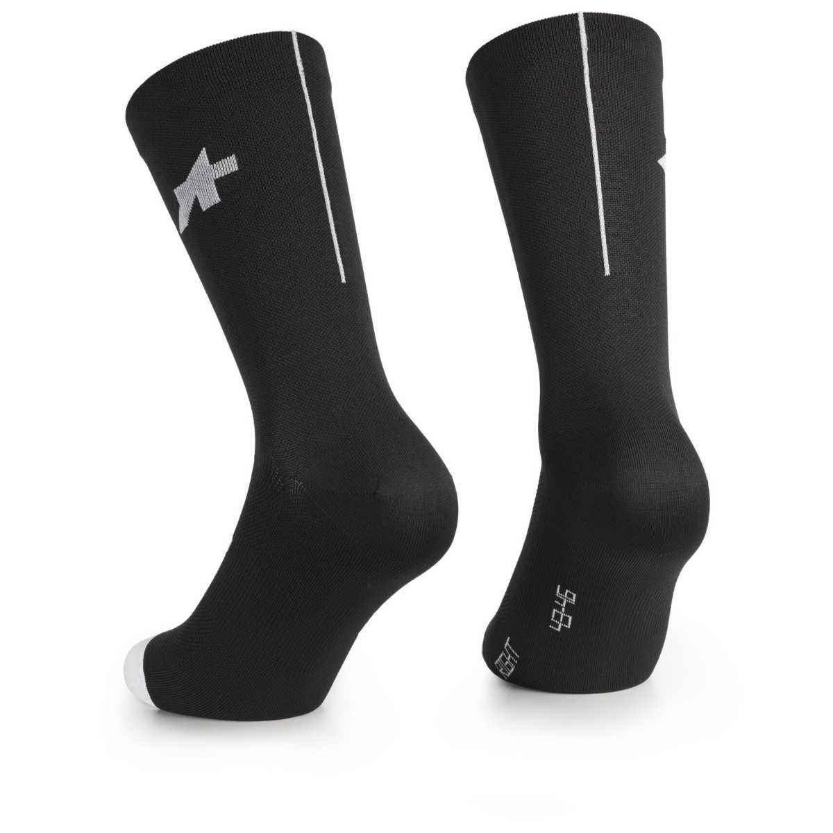Assos R S9 sokid - kaksikpakett | Must seeria