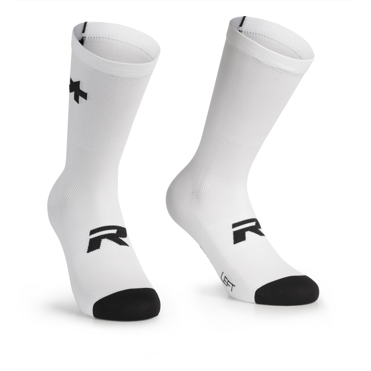 Assos R S9 sokid - kaksikpakett | Valge seeria