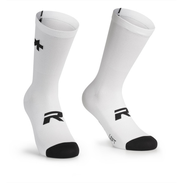 Assos R S9 sokid - kaksikpakett | Valge seeria
