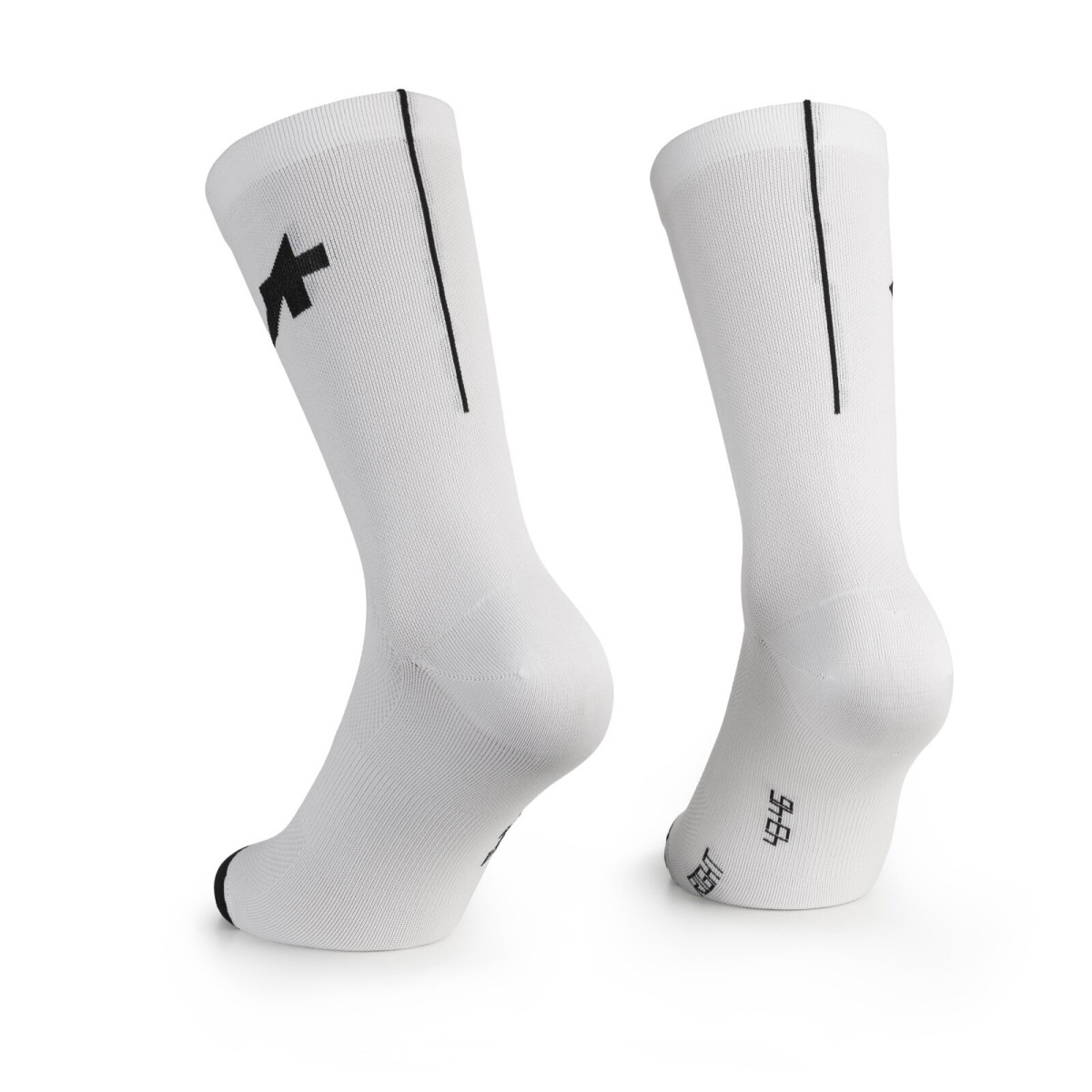 Assos R S9 sokid - kaksikpakett | Valge seeria