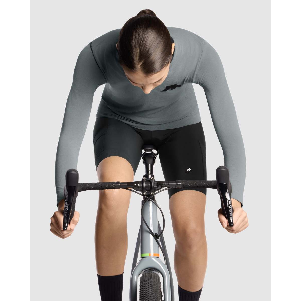 Assos Tactica Tech T5 LS Women's Jersey | Fanatic Silver