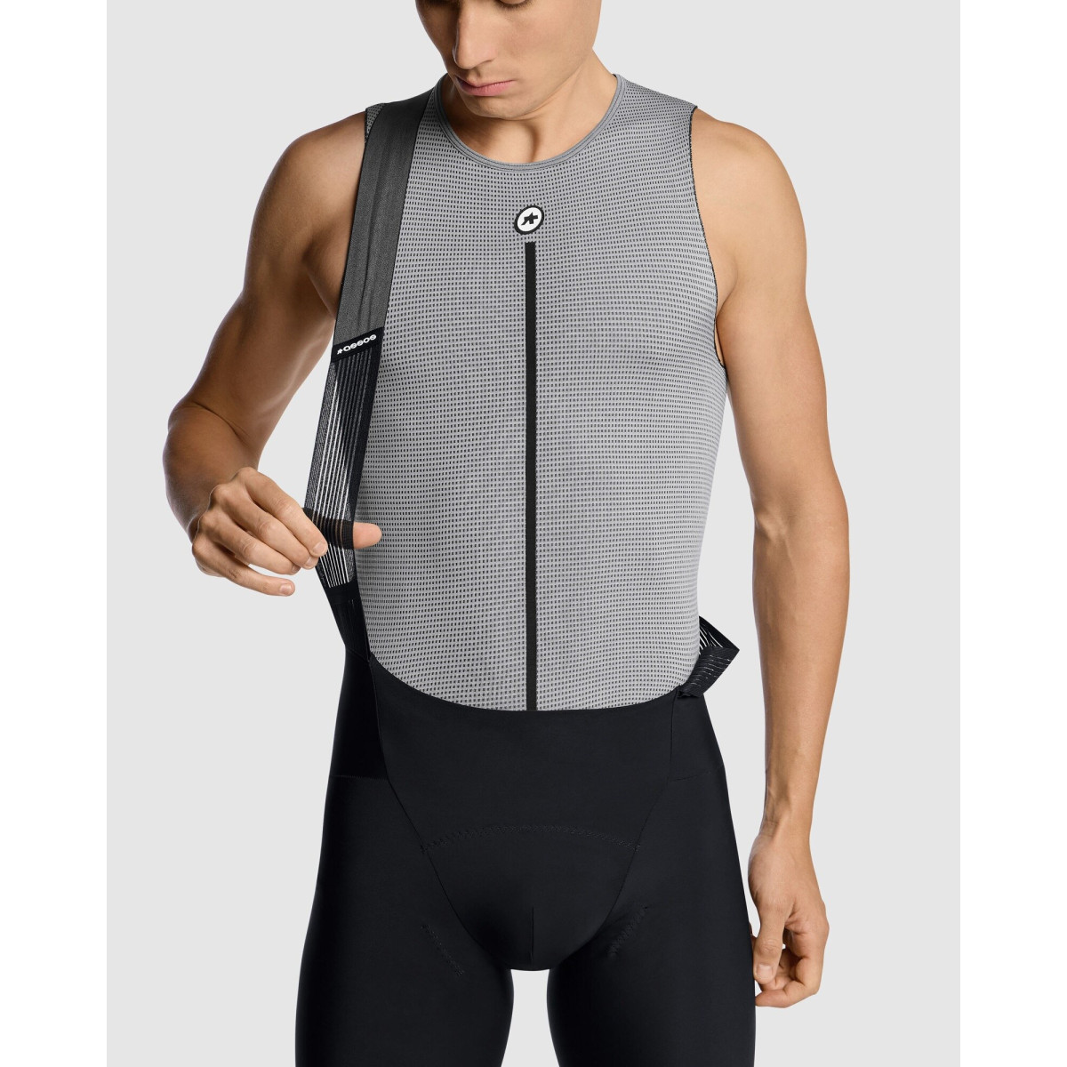 Assos Summer NS P1 vīriešu ādas slānis | Grey Series