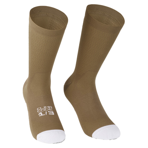 Assos Endurance S11 zeķes | Bronze Ash