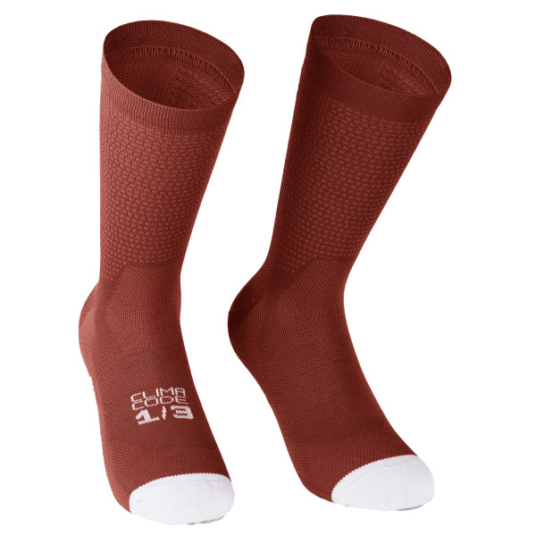 Assos Endurance S11 zeķes | Burned Brown