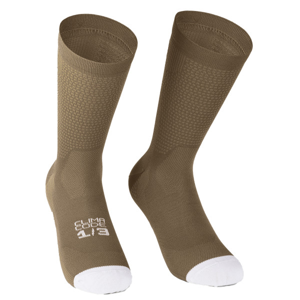 Assos Endurance S11 zeķes | Terra Sand