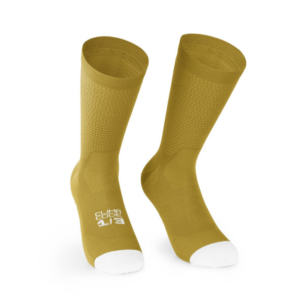 Assos Endurance S11 zeķes | Golden Yellow