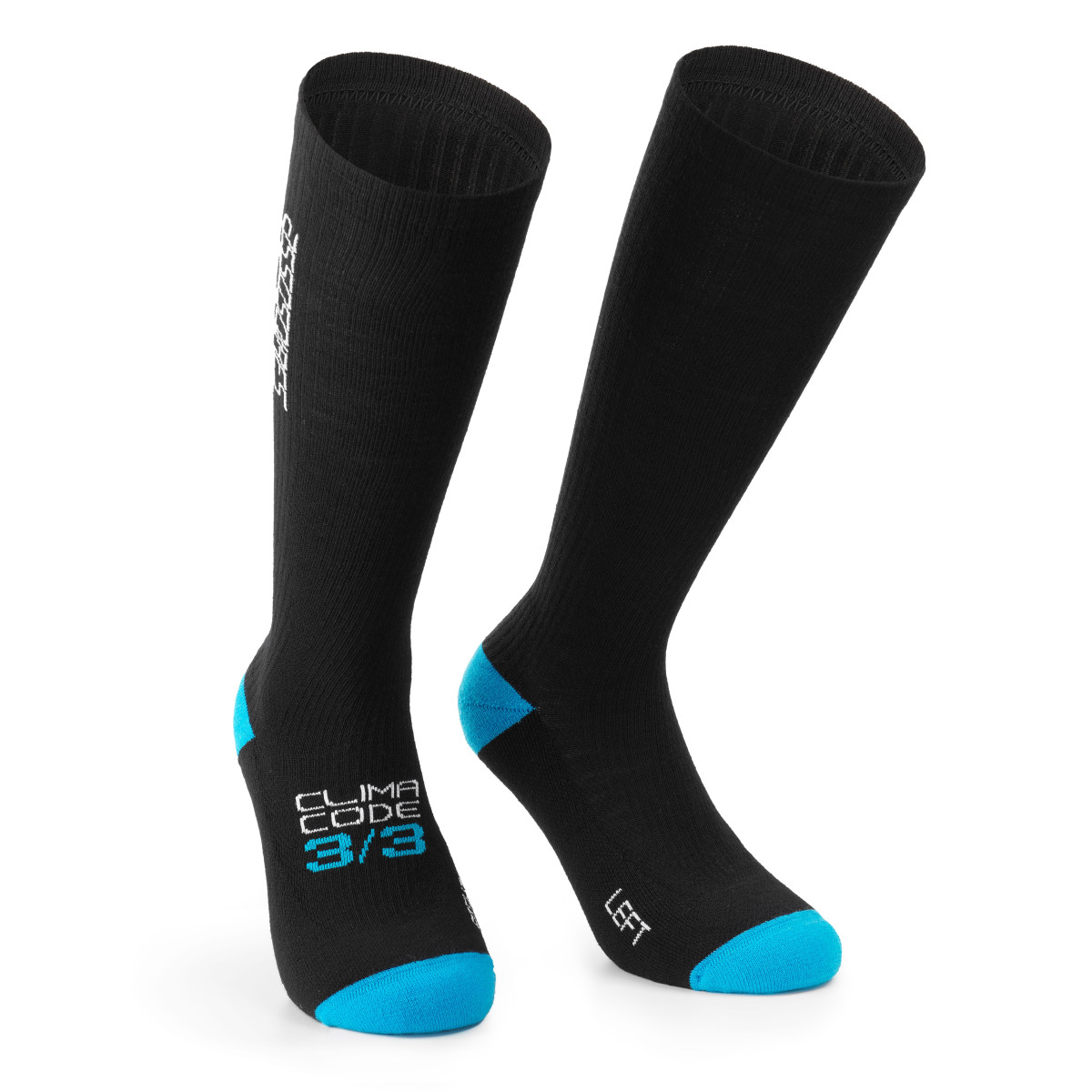 Assos Winter Ultraz Fugu Socks | Black Series