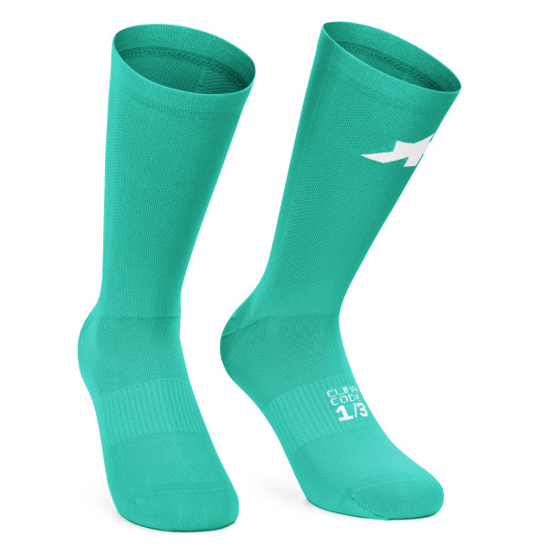 Assos Racing S11 zeķes | Halo Green
