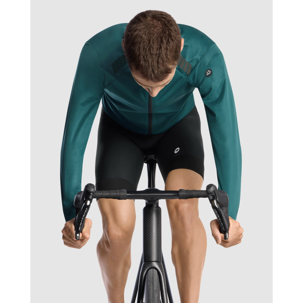 Assos Mille GT Shell S11 vīriešu lietus jaka | Foundation Green