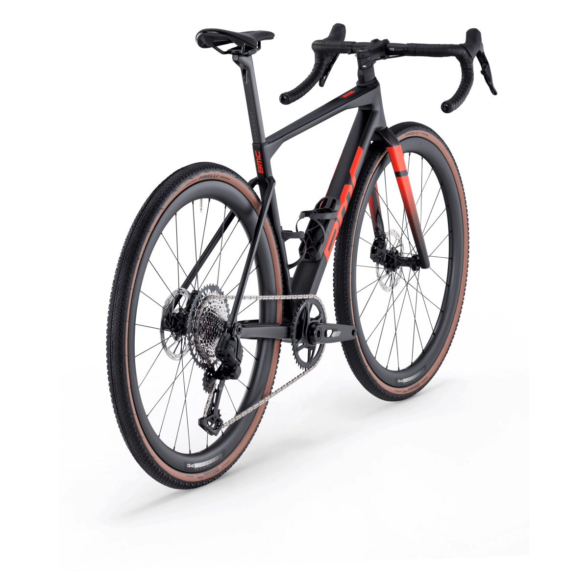 BMC Kaius 01 Four grants velosipēds | Black - Neon Red
