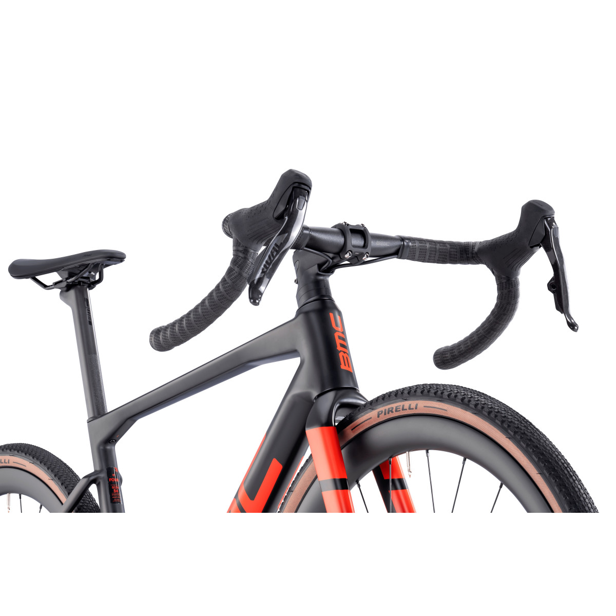 BMC Kaius 01 Four grants velosipēds | Black - Neon Red