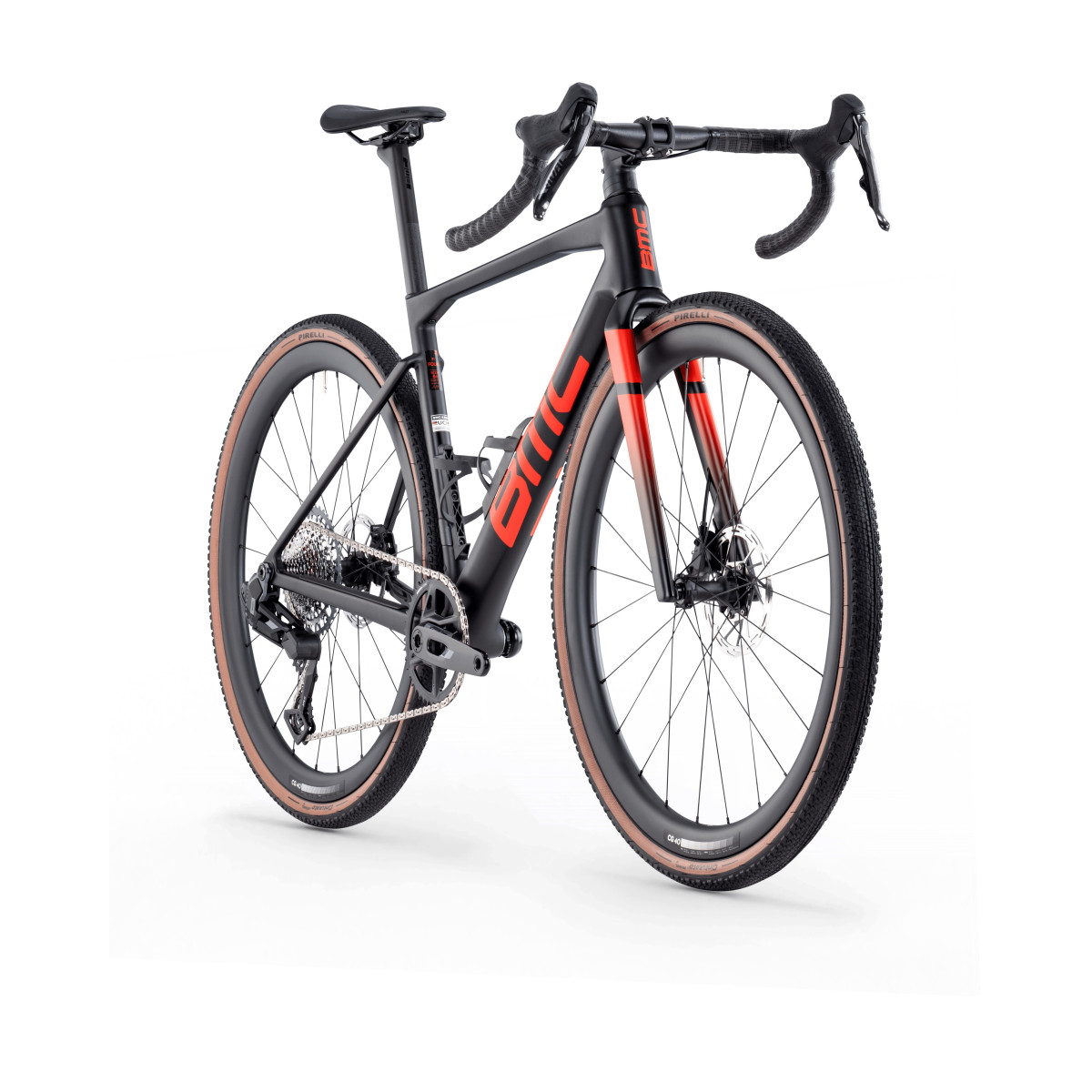 BMC Kaius 01 Four grants velosipēds | Black - Neon Red