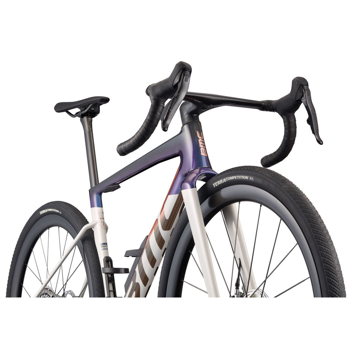 BMC Kaius 01 One grants velosipēds | Copper White - Thunder Blue